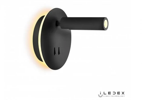 Бра iLedex Tanki ER0569Y BK