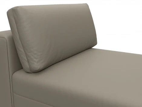 Модуль канапе Лига-060 НПБ (ЛДСП,Брус,Фанера/Пластик/Экокожа/Бежевый) Лига Диванов 130076