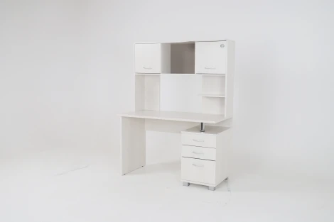 Стол компьютерный Ивару МАКСИМ-1, Ясень Анкор Светлый