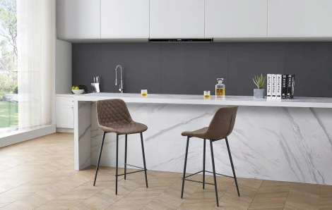 Стул полубарный ESF CQ-8397A коричневый 2075