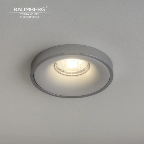 Встраиваемый светильник Raumberg TerraWh\Ch White\Chrome