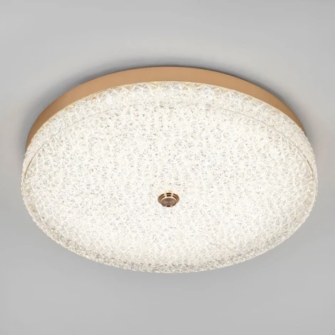 Потолочный светильник светодиодный с пультом с регулировкой цветовой температуры и яркости LED4U L1116-500 GD