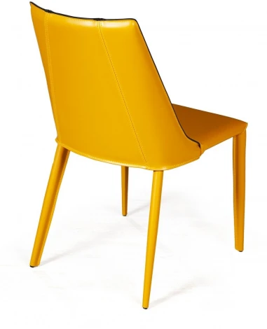 Стул Lui экокожа, желто-оранжевый Top Concept 2001000001255