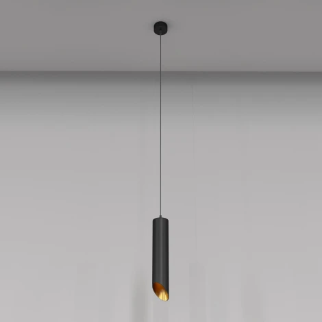 Подвесной светильник Lipari GU10 1x35Вт Maytoni Technical P044PL-01-30GU10-B (220V, на проводе, круглые)