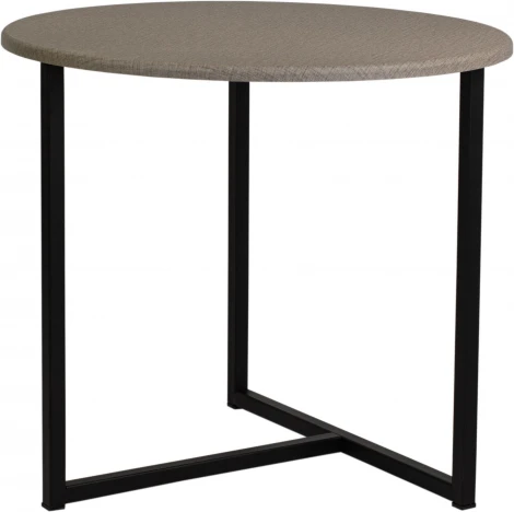 Стол журнальный BeautyStyle 27 текстиль темный/черный Mebelik арт.009007