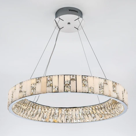 Подвесная люстра светодиодная с регулировкой цветовой температуры Modelux MODELUX ML.6988.800P CR