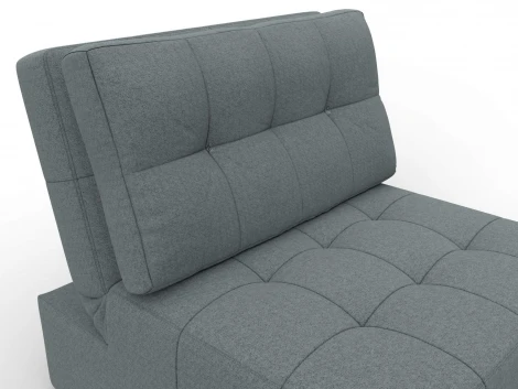 Кресло-кровать Лига-107 (80) (ЛДСП,Брус,Фанера,Рогожка/Серый) Лига Диванов 134892