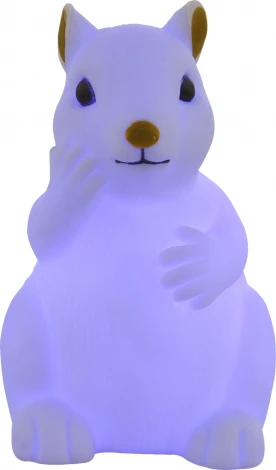 Интерьерная настольная лампа RGB Globo Kraka 28034-20 (для детской, LED, 220V, выключатель, животные)