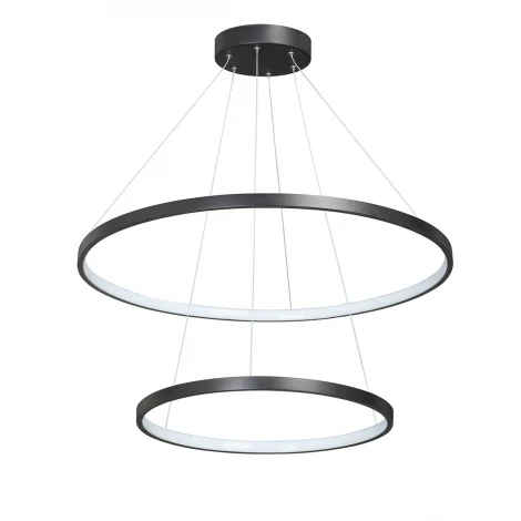 Подвесной светильник ярусный Vitaluce V4614-1/2S (LED, 220V, на тросе, круглые, кольцо)