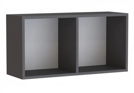 Мебель для гостиной Модена комплектация 5 белый / графит 631667