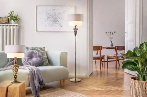 Торшер Maytoni Lillian H311-FL-01-G (220V, круглые)