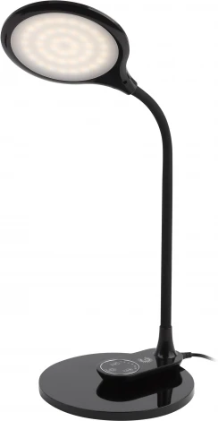 Офисная настольная лампа светодиодная с регулировкой цветовой температуры и яркости ЭРА NLED-498-10W-BK