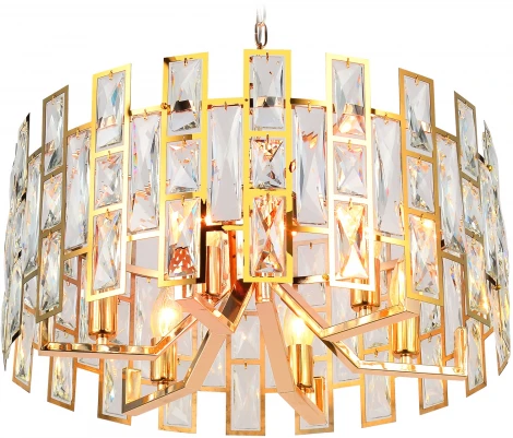 Подвесная люстра Ambrella TRADITIONAL TR5061 (220V, хрусталь, на цепи, круглые)