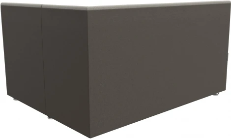 Диван кухонный угловой Уют правый угол (Бежевый/Рогожка) Лига Диванов арт.124130