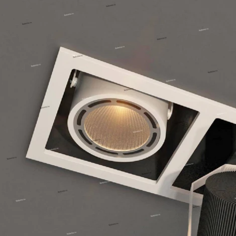 Встраиваемый точечный светильник Donolux DL18601 DL18601/03WW-SQ (LED, 220V)