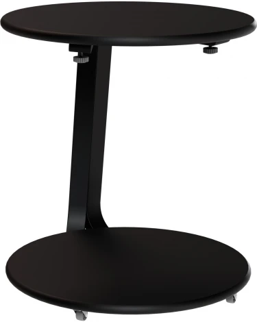 Стол ТДК Оптима 1 приставной, черный