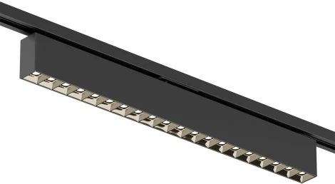 Трековый светильник однофазный 220V Denkirs Edder DK6634-BK (LED)