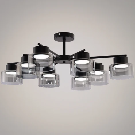 Потолочная люстра на штанге Reluce 47010-0.3-08 BK