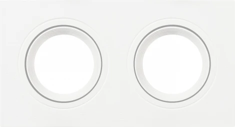 Встраиваемый точечный светильник ЭРА KL92-2 WH (12V)