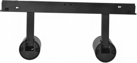 Трековый магнитный светильник 48V iLedex Vision48/22 4822-005-D34-16W-40DG-4000K-BK (круглые)