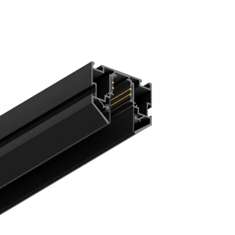 Шинопровод магнитный встраиваемый под натяжной потолок 48В 3м, черный Hesby Lighting ElDeko HSBL_0186