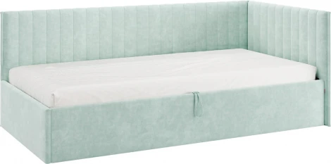 Комплект детской мебели "Баско К1" Mebelson (ДСП,ЛДСП/Светлое дерево,Черный,Мятный) арт.ДК01Баско.3480