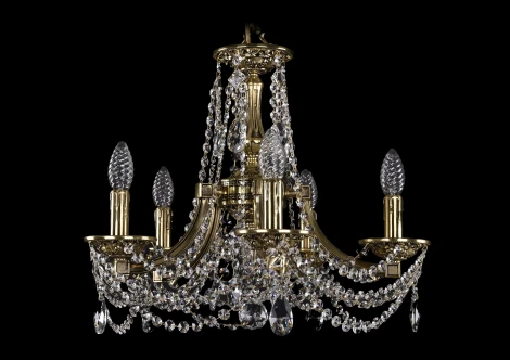 Подвесная люстра Bohemia 1771 1771/5/150/C/GB