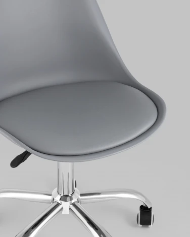 Стул офисный BLOK NEW пластиковый серый УТ000025500