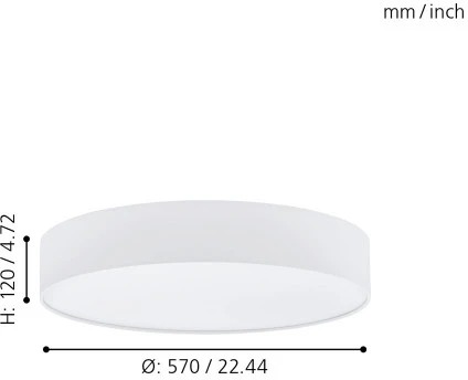 Потолочный светильник Eglo Romao 1 97777