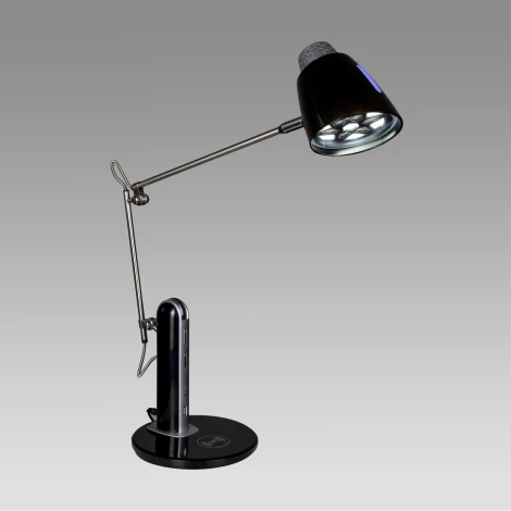 Офисная настольная лампа светодиодная с регулировкой цветовой температуры и USB-портом LED4U LED4U BL1168 Black