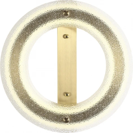 Потолочный светильник круглый ST Luce Fagy SL6245.202.01 золотистый/Прозрачный LED 1*30W 4000K (220V, круглые)