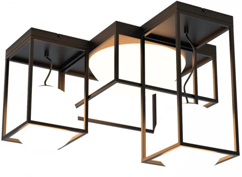 Потолочная люстра Mantra Desigual 7600 (220V, шарики, куб)