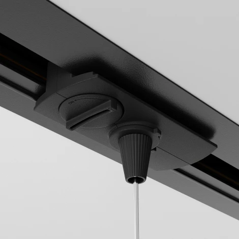 Коннектор для трека Unity черный (однофазный) Maytoni Technical TRA011-1-A-B (220V)