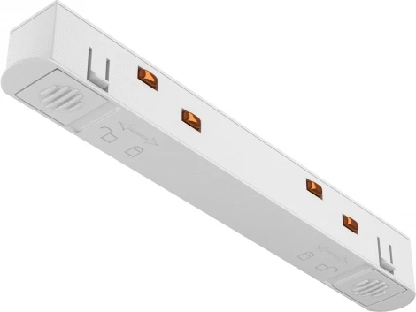 Коннектор питания прямой Exility белый (магнитный) Maytoni Technical TRA034PC-42W (48V)