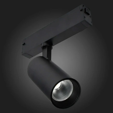 Трековый однофазный светильник светодиодный ST Luce Skyline 220 ST660.496.10H SMART Черный LED 1*10W 2700K-6000K 220V