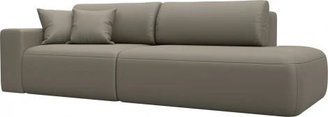 Диван прямой Лига-036 НПБ Модерн подлокотник слева Лига Диванов (Экокожа) арт.127709L