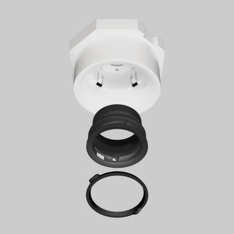 Встраиваемый светильник без источника света скрытого монтажа в натяжной потолок Lightstar Anello 112007