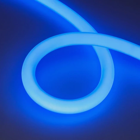 Светодиодная лента герметичная MonLIGHT-BLACK-TOP-G280-D25mm 24V RGB 360deg (14.4 W/m, IP65, 1m, wire x1) (Arlight, Вывод прямой, 3 года) 047198