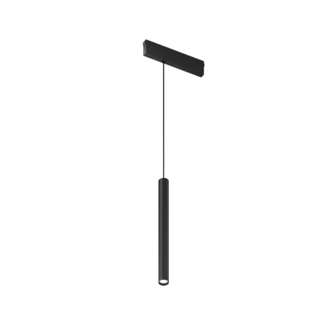 Трековый светильник однофазный светодиодный 220V 10W Denkirs SMART SLIM SPOT | СМАРТ СЛИМ СПОТ DK8425-BK