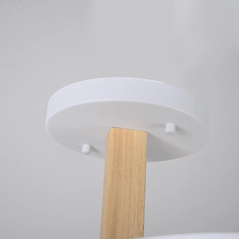 Потолочная люстра Wi-Fi на штанге Turna L10 White By ImperiumLoft Turna-B01 (LED, 220V, голосовое управление, умный дом - Алиса)