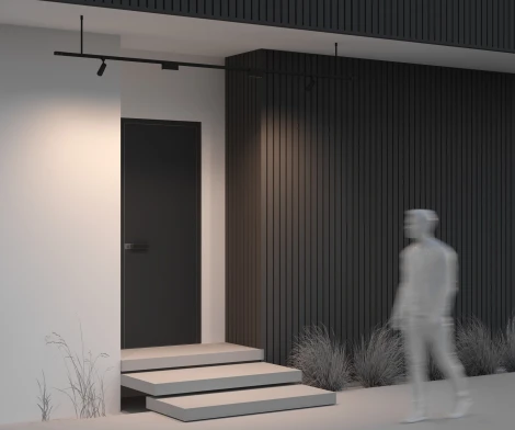 Жесткий подвес для уличной трековой системы Maytoni O-TR001-HL-B300