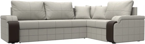 Диван угловой Николь правый угол Лига Диванов (Рогожка) арт.126000