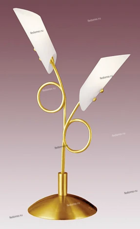 Интерьерная настольная лампа N-Light TX-0032 TX-0032/2B satin gold