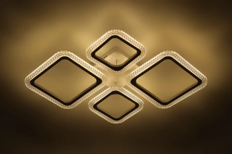 Потолочная светодиодная люстра с ПДУ Rivoli Nikki 6112-107