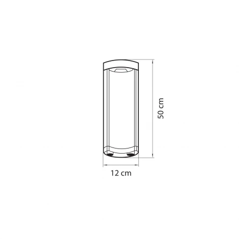 Наземный светильник Lightstar Paletto 382874 (LED, 220V, IP55)