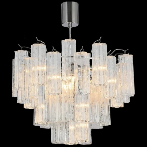 Потолочная люстра на штанге ILLUMICO IL0179-8C-39 CR CL (220V)