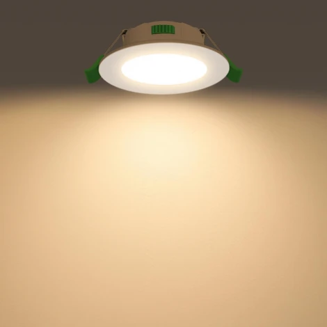 Встраиваемый светильник Favourite Optima 4644-1C (LED, 220V, пульт управления, круглые, IP44)