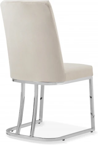Стул обеденный IST-CASA Пресли DC-3024, 46х47х88, бежевый, хром