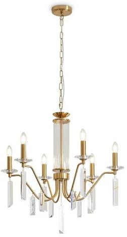 Подвесная люстра Freya Harvest FR2041PL-06BS (220V, подвески, на цепи)