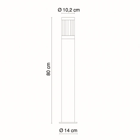 Наземный фонарь Globo xeloo 32016 (220V, IP44)